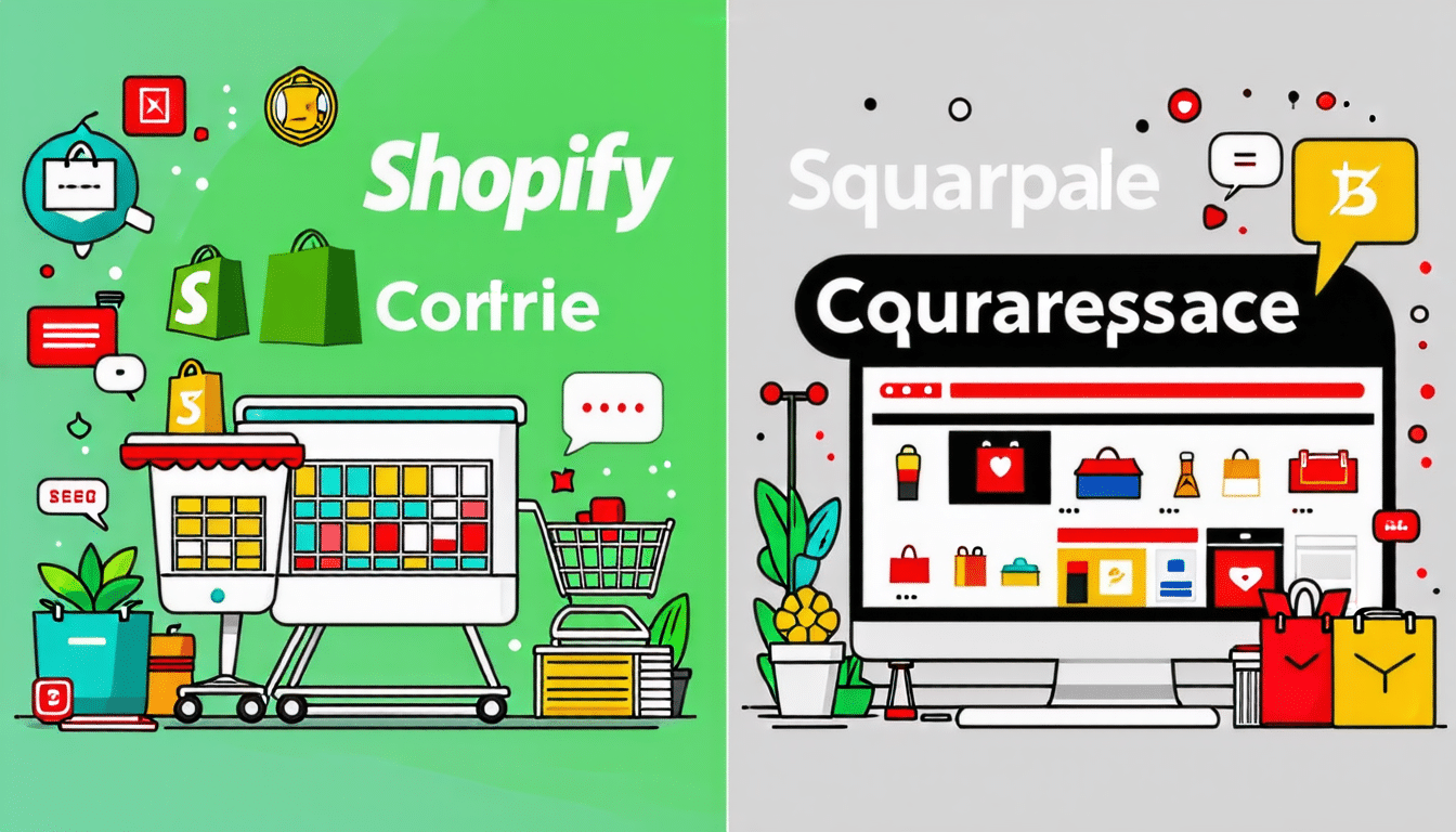 découvrez les différences clés entre shopify et squarespace commerce pour choisir la meilleure plateforme de e-commerce pour votre entreprise. analysez les fonctionnalités, les tarifs et les avantages de chaque solution afin de maximiser votre succès en ligne.